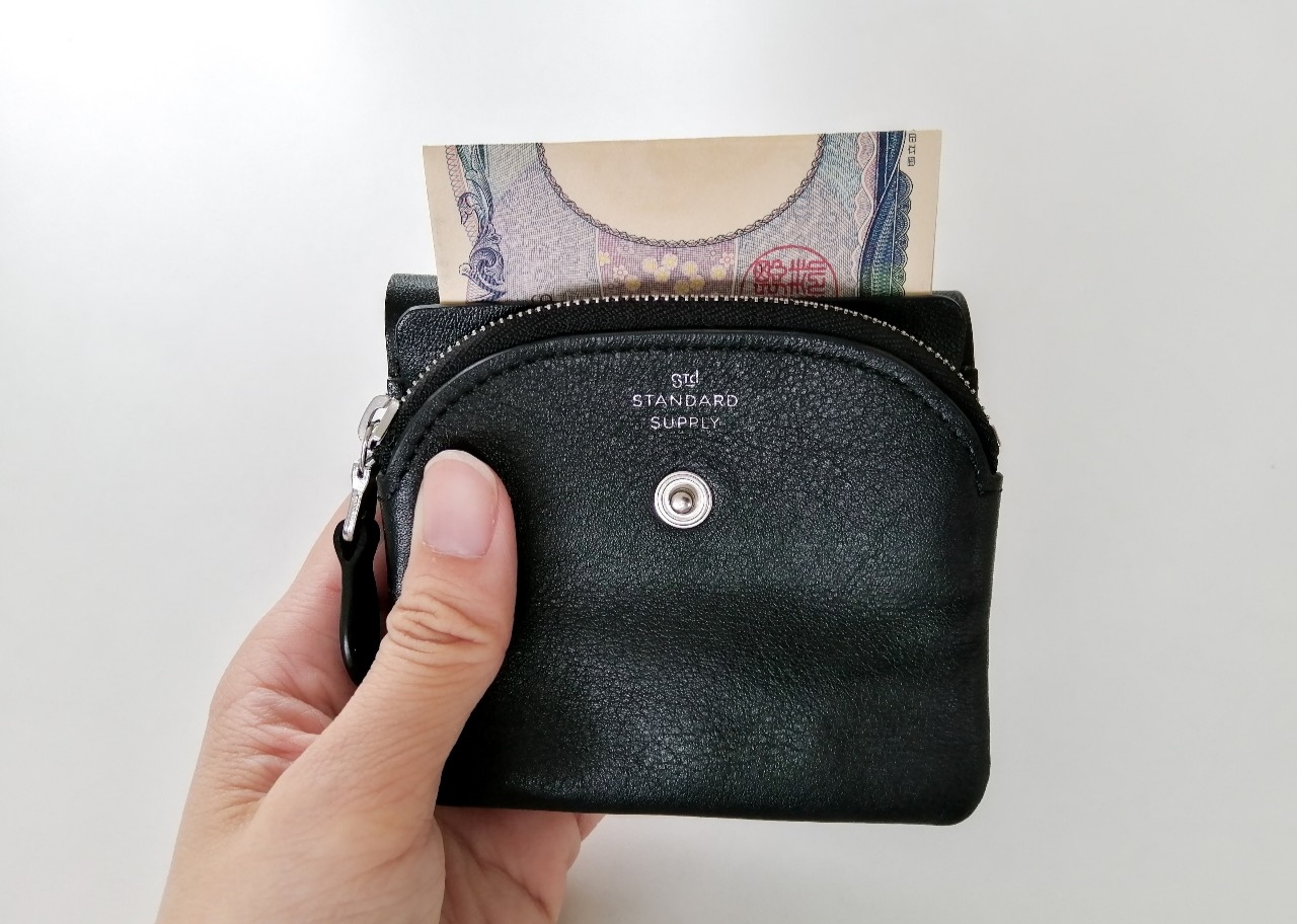 スタンダードサプライ 財布 黒 別注』STANDARD SUPPLY×DOORS L ZIP PURSE（財布）｜STANDARD